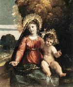 DOSSI, Dosso Madonna and Child ddfhf oil on canvas